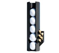 Golf Cart Ball Holder - Magnetic Storage Rack - Portable Organizer Accessor | Strong Attachment Mechanism | Instant Access To Gear | Lightweight Design | Weather Resistant | Perfect For Quick Round Play