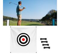Golf che colpisce la tessera bersaglio da golf netto versatile con oscillazione