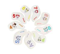 Golf Club Covers - 9 Pieces Constellation Style Easter Rabbit Pattern | Fairway Club Head Cover for Men Women Girlfriend Mother Father Grandfather Golf Lovers Outdoor Golfing with Protective Fit & Sty