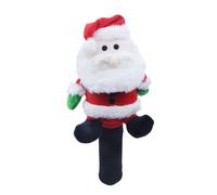 Golf Club Driver Cover - Plush Christmas Fairway Wood Headcover, Hybrid Fairway Wood | Durable Protective Accessory for Golfers, Indoor Practice, Travel, And The Driving Range