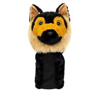 Golf Club Head Covers, Cute Plush Lightweight Shockproof, Dog Plush Men Golf Driver Headcover, Protective Accessory for Women Junior Athletes Golfers Sports Training Competition, Club Cover
