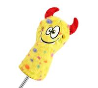 Golf Club Head Covers | Soft Plush Funny Design Protective Driver Fairway Hybrid Covers Set | Shockproof Club Protection Sleeve for Outdoor Sports Practice Driving Range Game Backyard Travel G