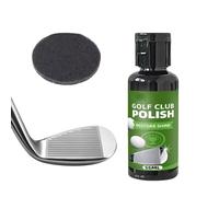 Golf Club Polish - Professional Metal Shine Restorer con Spugna | Crema per la rimozione dei di Lunga Durata, Kit detergente Facile per Mazze da Golf, ruscinetto per Uomini da Donna Golfisti ad