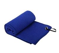Golf Club Towel - Golf Divot Tool, 30x30cm Waffle Pattern Club Cleaner | Easy To Clean Thick Golfers Ball Cleaner, Soft Quick-Dry Rag | Clubs Cleaning Tool With Clip Accessory For Golfers