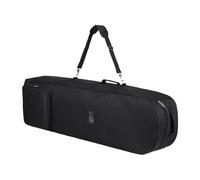 Golf Club Travel Bag, Heavy-Duty Sports Pouch, Foldable Large Capacity Design, Rolling Wheels for Gym, Camping, Commuting, Vacation, Travel, 50.5x15x8 inches, Black Colored