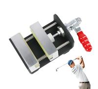 Golf Club Vise Clamp - Anti Slipgolf - Gri - Retrainer, Swing Clamp Push Rod | Rimozione per il ripristino dello strumento di supporto, blocco canale in gomma non marcatura, manutenzione di