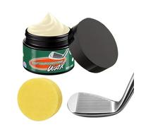 Golf Club Wax - Grip Enhancing Polishing Wax for All Weather Protection | Natural Beeswax Blend, Smooth Application for Better Swing Control and Comfort, Easy Cleaning for Golfers Outdoors Practice