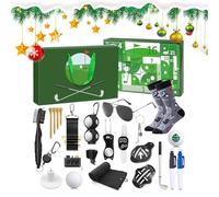 Golf Countdown Calendar, 24Day Holiday Tool Set, Mini Golf Accessory Collection, Fun Pieces Details, Christmas Sports Decor Activity, Winter Family Celebration for Dads Husbands Players Use