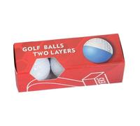 Golf Course Playing Balls, Beginner Golf Control Equipment, 3X Set Portable Outdoor Replacement For Dad Husband Backyard Range Training Personal Wellness Daily Sport Accessory Routine Case Kit