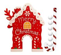 Golf di natalizio, set di giochi di pan di natalizio, set di giocattoli da golf interattivi, per feste natalizie, all'aperto al coperto, sala campeggio picnic famiglia