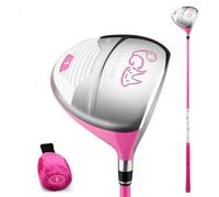 Golf Driver 16/26 Gradi Golf Ibrido Mano Destra Fairway Legno Club per Kid | Mazza da golf da fairway per bambini, per destrorsi, 16 gradi, ibrida, con copritesta leggero, manico in grafite