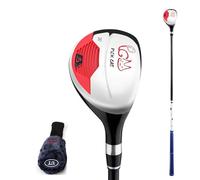 Golf Driver 16/26 Gradi Golf Ibrido Mano Destra Fairway Legno Club per Kid | Mazza da golf da fairway per bambini, per destrorsi, 16 gradi, ibrida, con copritesta leggero, manico in grafite