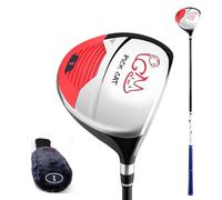 Golf Driver 16/26 Gradi Golf Ibrido Mano Destra Fairway Legno Club per Kid | Mazza da golf da fairway per bambini, per destrorsi, 16 gradi, ibrida, con copritesta leggero, manico in grafite