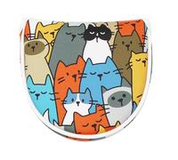 Golf Driver Head Covers - Driver Headcover in Cat Cartoon PU Fabric | Waterproof & Functional Golf Club Covers | Golf Accessories for Men, and Women,