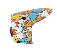 Golf Driver Head Covers - Driver Headcover in Cat Cartoon PU Fabric | Waterproof & Functional Golf Club Covers | Golf Accessories for Men, and Women,