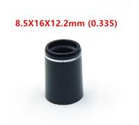 Golf Ferrule 0.355 Tapered Tip Black Plastic Ring | Per punte coniche 0.355, plastica nera, di finitura, riparazione aste da golf, accessori club(8.5*16*12.2)