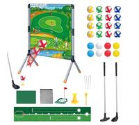 Golf Game Set - Golf Chipping Game Set, portatile Parent-Child Interactive Training Aid, Golff Training Accessories For Family For Ciclisti Golfers Wife Husband Son Men Boys Girls Youth Teens
