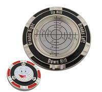 Golf Green Reader,Compact Round Putting Level - Marker, High Precision Allinement Tool Golf, Reading Aid Accessories for Men Women