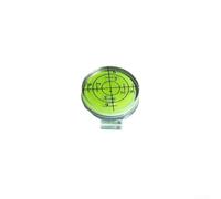 Golf Green Reader con livello e clip per cappello, inclinometro di precisione per putt, marcatore compatto per palline in ABS, accessorio da golf ideale per uomini e donne, 25 x 5 mm (verde)