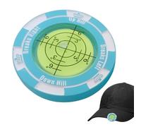 Golf Green Reader - Guida all'allenamento del golf | Pennarello a clip per cappello di zinco, alla lettura multifunzionale tascabile per casa, uomini, fem