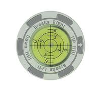 Golf Green Reader, penna a sfera da golf | Supporto per la lettura con allenatore di golf a bolle orizzontali - Supporto per allenamento con clip per cappello multifunzione per esterni