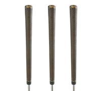 Golf Grip Elite 360 Rotate Golf Grips con Pro Golf Tape - Premium Rubber Golf Club Grips per mazze regolabili - Standard, Midsize o Oversize - Confezione da 1, 3, 6, 9 o 13 (1, Nero/Oro, Standard)