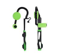 Golf Grip Trainer - aiuto per l'allenamento per una corretta postura della mano, con set di impugnature da golf per migliorare la tecnica di oscillazione per principianti e golfisti (verde)