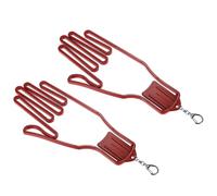 Golf Guanti Barella,2pz Plastica Custode Supporto,Rosso L Taglia