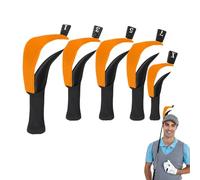 Golf Head Covers, Protective Club Covers, Long Neck Headcover, Hybrid Golf Headcover, Dustproof Club Covers, Golf Wood Headcover, Hybrid Club Protector, Golf Club Protector, Headcover for Men