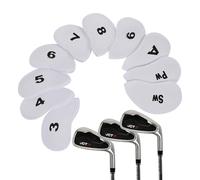 Golf Head Covers Set - 10 PCS Corresponding Numbers, Durable Polyester, Easy On/Off | Protective Club Covers