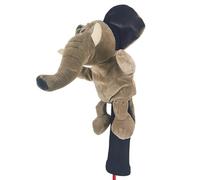 Golf Headcovers Animal - Stylish Driver, Protector | Adorable Plush Character, Durable Novelty Head Cover For Wood Clubs, Unique Fairway Gear For Male Female Players, On-Field Decoration Idea
