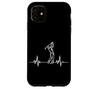 Golf Heartbeat Giocatore di golf Palline da golf Gioco Golfer Uomini Ragazzi Custodia per iPhone 11