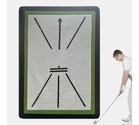 Golf Hitting Mat, Training Swing Mat, Golf Practice Mats, Thick Golfing Mats, Thick Durable Golfer Mat with Swing Guide For Beginners and Experienced Golfers For All Skill Levels