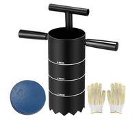 Golf Hole Cutter - 12.01 Inch Steel Punch Machine | Detachable Handle Hole Digger, 2/4/6 Inch Grass Plugger Tool for Outdoor Driving Range, Backyard Garden and Lawn Putting Green