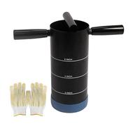 Golf Hole Cutting Tool - Detachable Handle Grass Plugger with 2/4/6 inch Golf Cup Cutter, Precision Hole Cutter for Driving Range Course Backyard Lawn Garden Putting Green