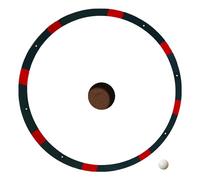 Golf Hole Target Rings - Practice Indicator Circles, Chipping Guide Discs | Portable Putting Accuracy Set, Folding Training Accessories, Ring Tools with Scenario for Indoor, Garden Turf, Offic