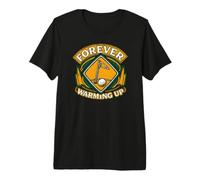 Golf Humor Forever Warming Up Driving Range Maglietta Premium
