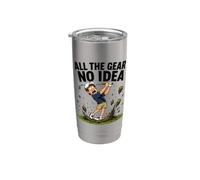 Golf Ideas - All The Gear No Idea Bicchiere termico in acciaio inox doppia parete