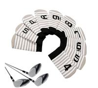 Golf Iron Head Covers - 10Pcs Number Tags Fits Most Clubs, Most Irons