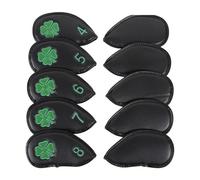 Golf Iron Headcovers, Golf Club Protector, PU Leather Iron Covers, Golf Iron Covers for Men, Portable Iron Headcovers, Golf Club Head Protector, Iron Headcovers Set, Synthetic Leather Golf Covers