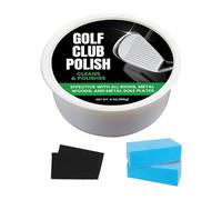 Golf Iron Refiner - Club Surfece Enhancer, Polishing Restoration Wax, Abrasion Removal Formula Advanced Care | Metal Finish Improvement System Set, Sports Gear Renewal Accessory for Athletes