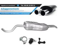 Golf IV 1.6 - 2.0 (99- 06) Break Silenziatore Posteriore Scarico Omologato E