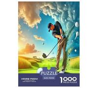 Golf Jigsaw Puzzle,1000 Pezzi Classici, Per Adulti E Bambini A Partire Da 12 Anni Giochi Del Cervello Perfetto Per Appassionati Di Esperti - Regalo Per Amore E Amico 70x50cm/1000pcs