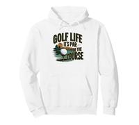 Golf Life It's Par for The Course Golf fer Design Felpa con Cappuccio