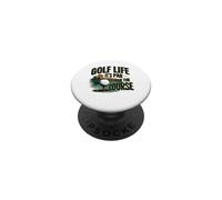 Golf Life It's Par For The Course Golf fer Design PopSockets PopGrip Adesivo