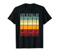 Golf Lover Life Is Full Of Choices Golfing Gifts Golfista Maglietta