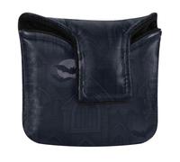 Golf Mallet Putter Cover Magnetica Snap Putter Headcovers per la maggior parte delle marche Impermeabile PU Pelle Haunted Mansion Modello Halloween