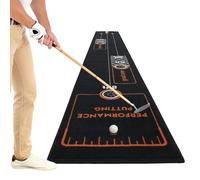 Golf Mats Practice Indoor, Practice Putting Mat Indoor, 3 Meters Putting Mat, Indoor Putting Training Aid, Lightweight Putting Mat, Golf Turf Practice Mat, Putting Mat for Home, Indoor Golf Training