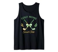 Golf Moms Social Club Carino Golf Amante Mamma Design Canotta