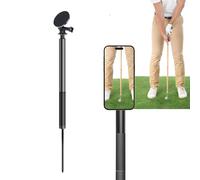 Golf Phone Tripod, Magnetic Mobile Mount, 7.1 Inches Adjustable & Lightweight, 360 Degree Rotate Recording Stick for Travel Vlogging Women Athlete Cooking Videos and Live Streaming